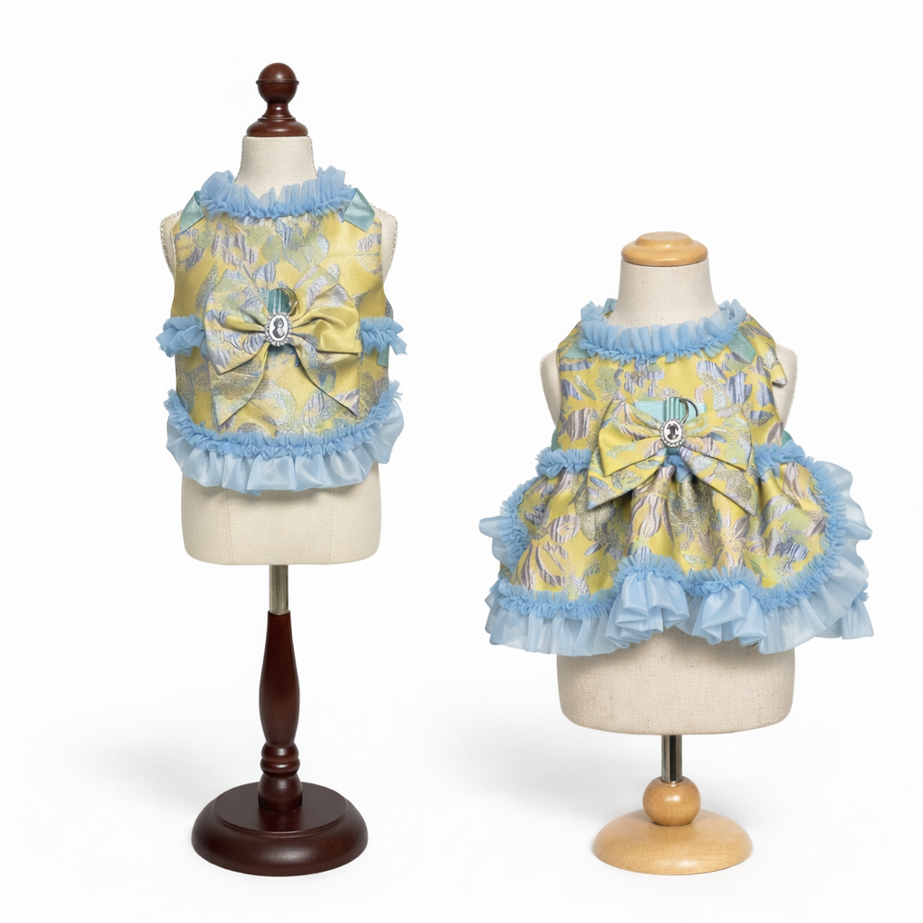 pastel garden harness onepiece