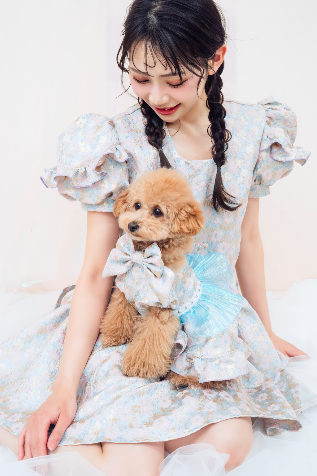 ジャガードミニワンピース