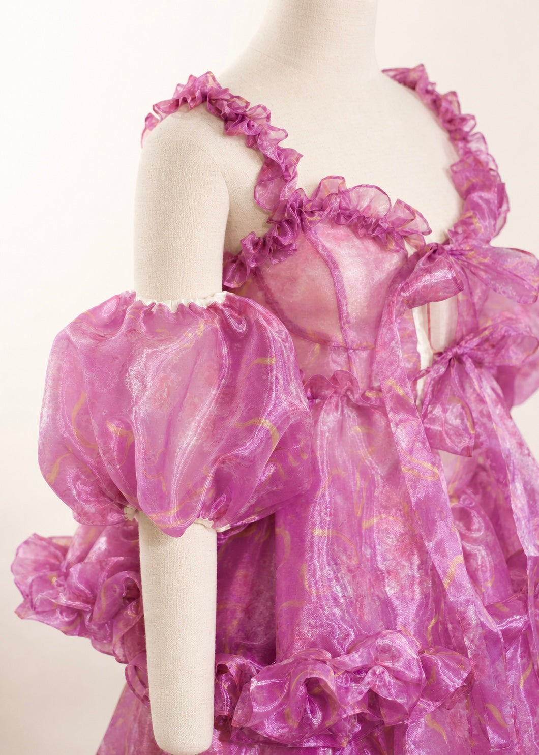 Organza Rose Bustier