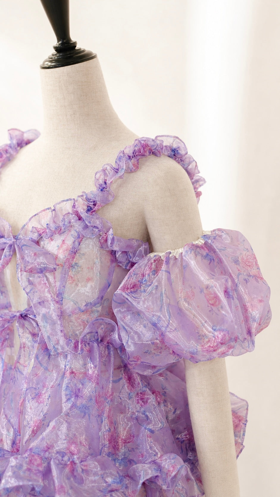 Organza Rose Bustier