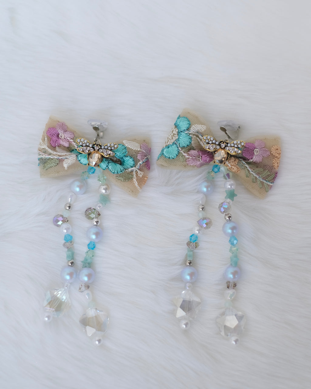 プティ・ティアラ・ドロップ・ピアス