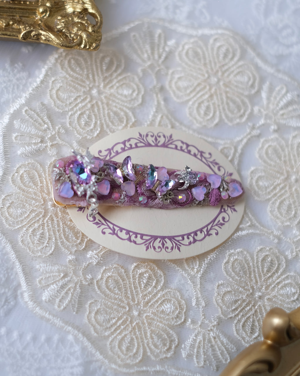 プティ・ティアラ・ヘアクリップ L