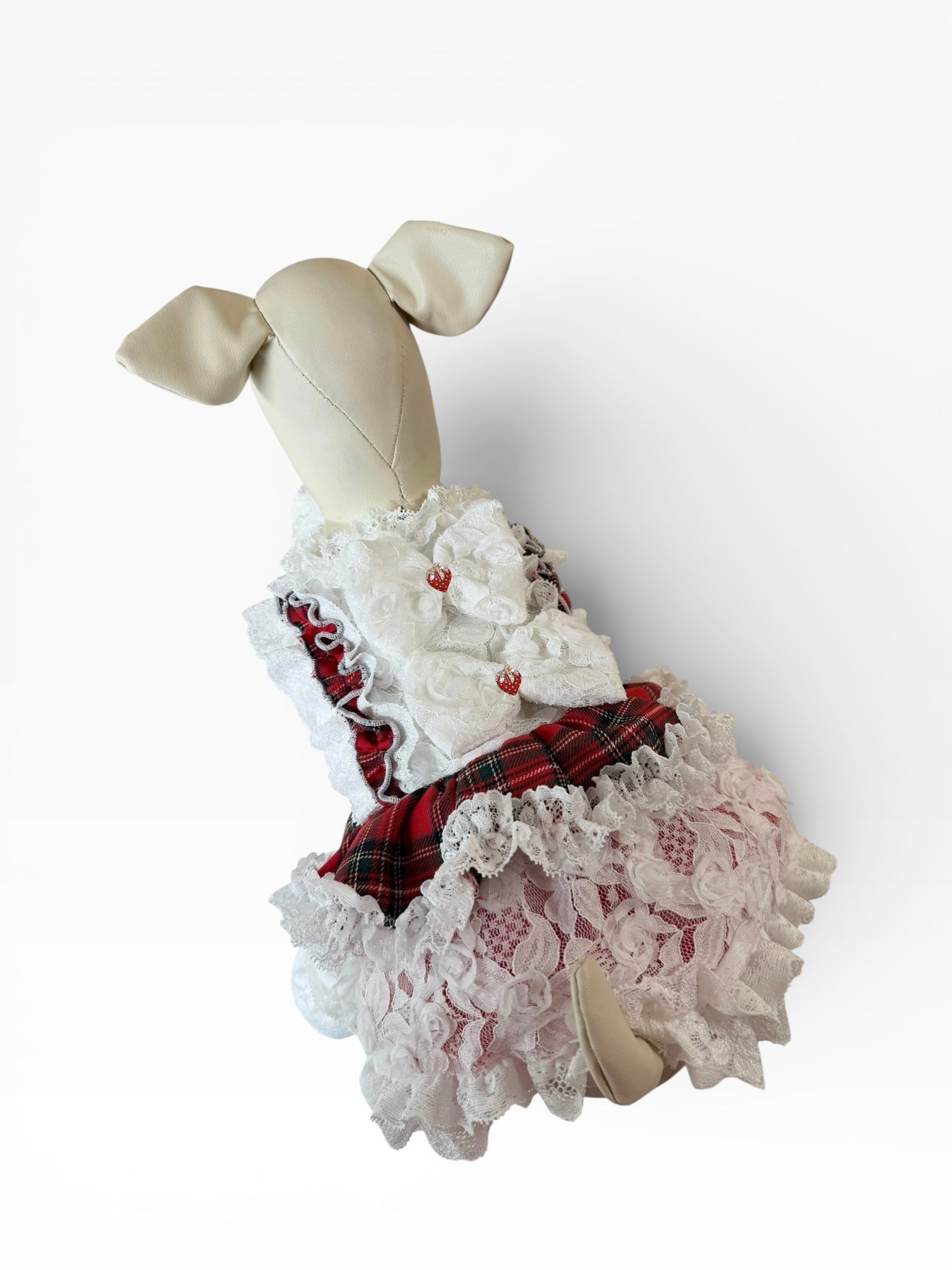 strawberry race dress