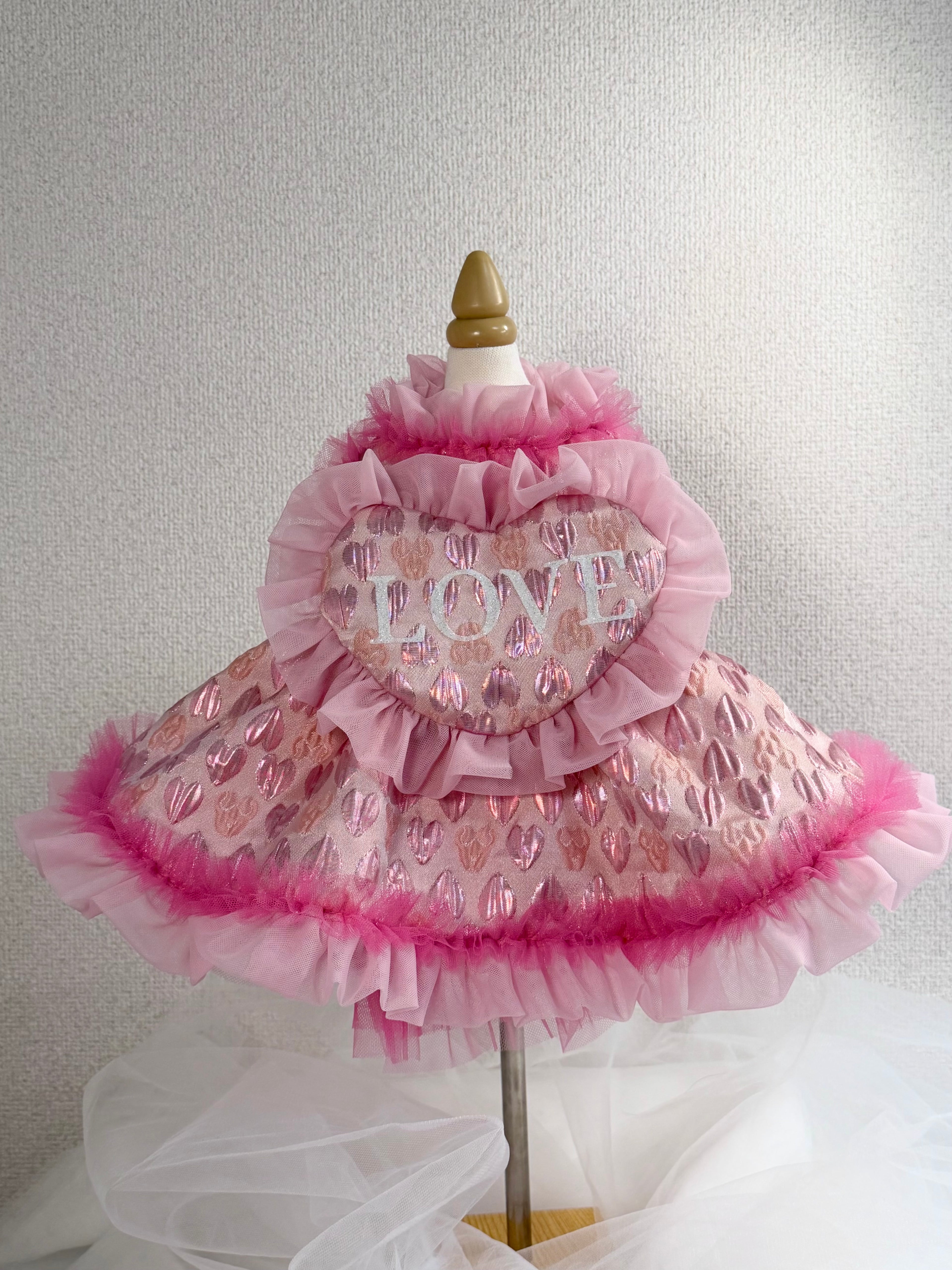 Valentine Tutu – Pink Heart –