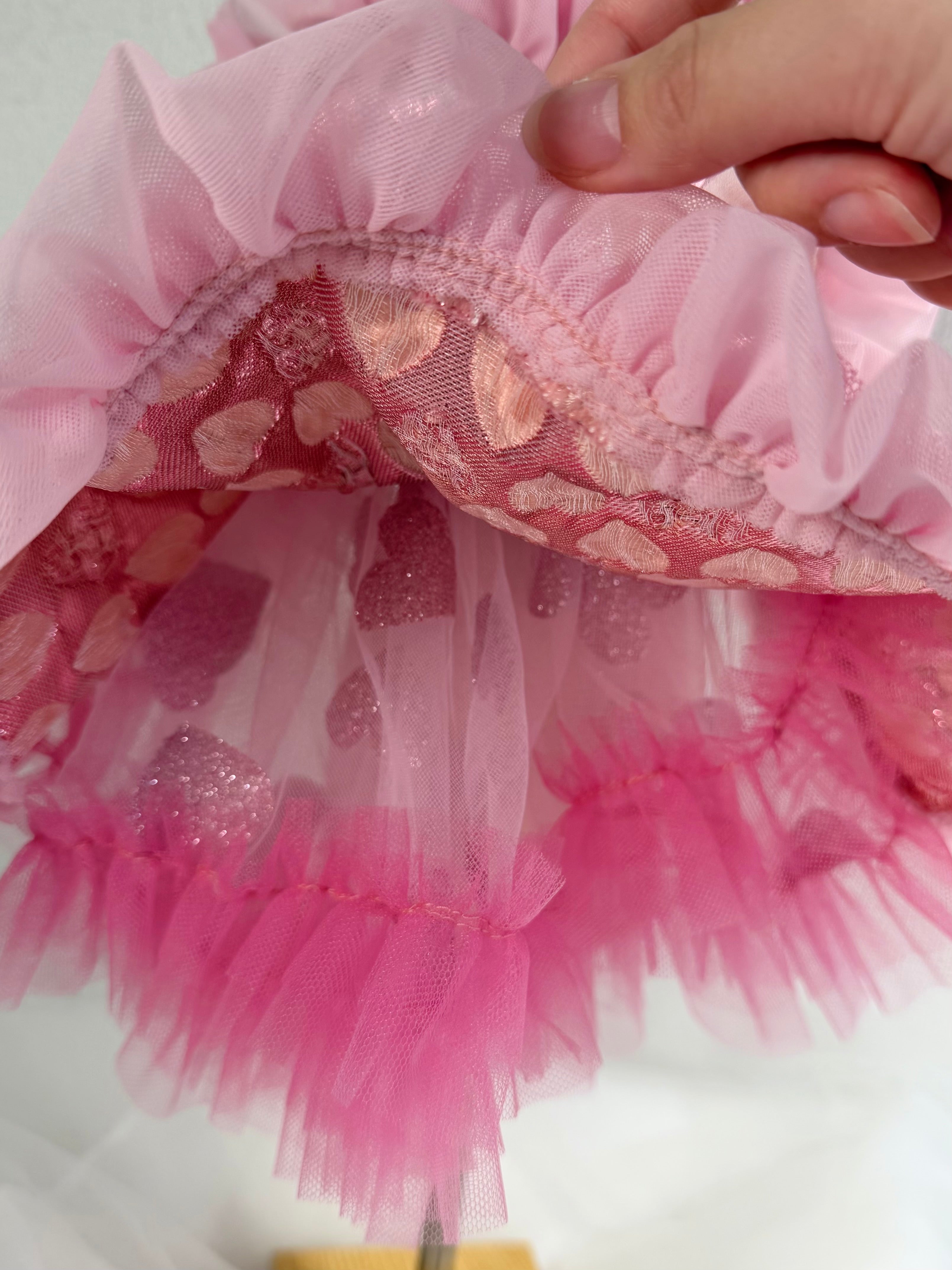 Valentine Tutu – Pink Heart –
