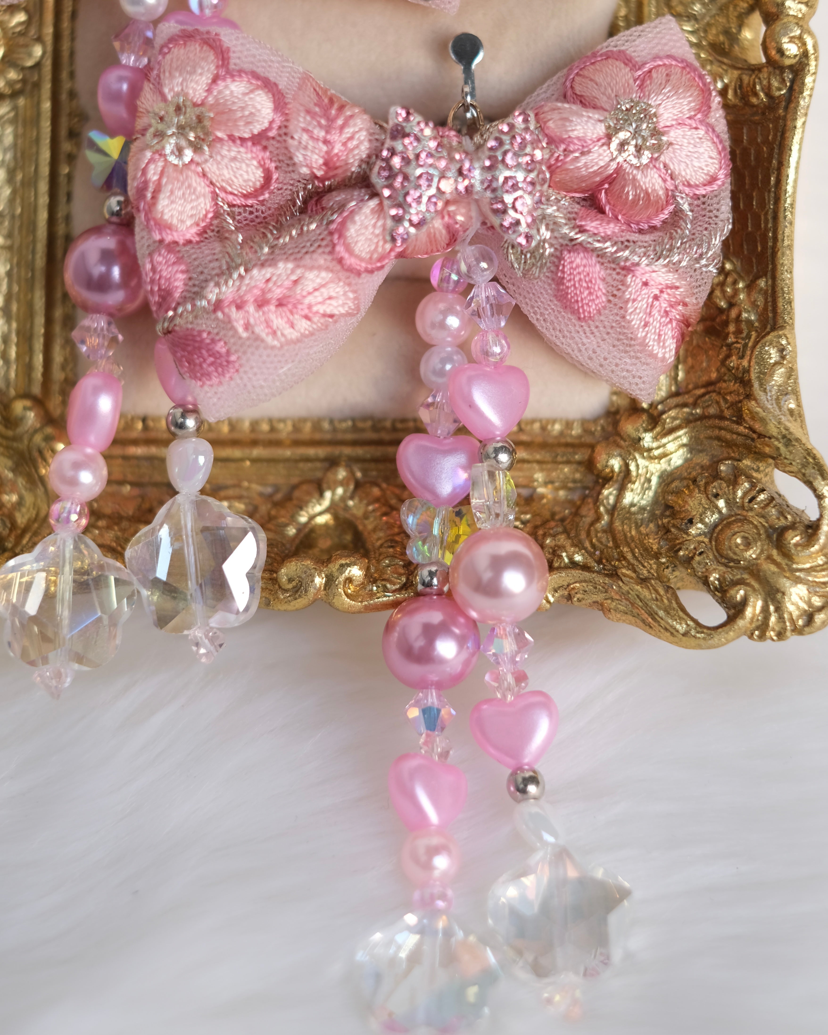 プティ・ティアラ・ドロップ・ピアス