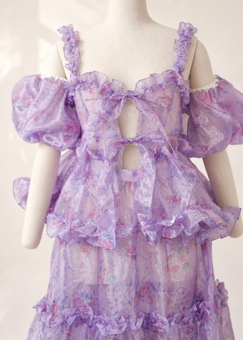 Organza Rose Bustier